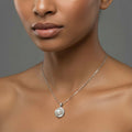 Halo Pearl Statement Necklace