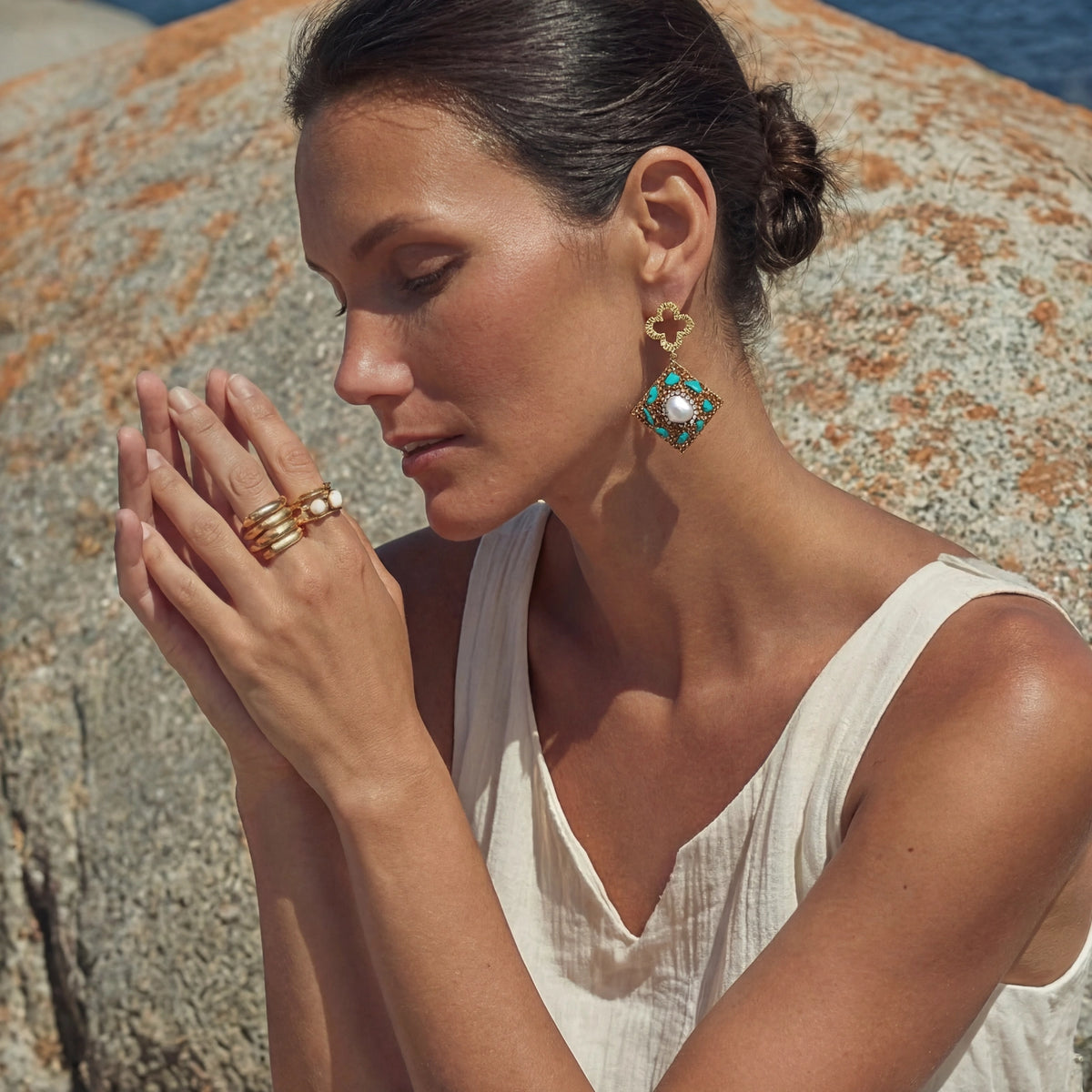 Moroccan Dreams Drop Earrings